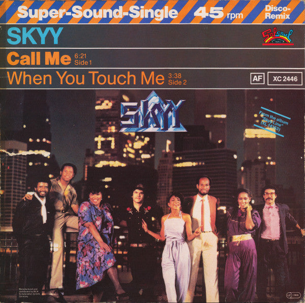 Skyy : Call Me / When You Touch Me (12", Single)