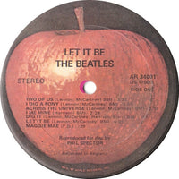 The Beatles : Let It Be (LP, Album, RE)