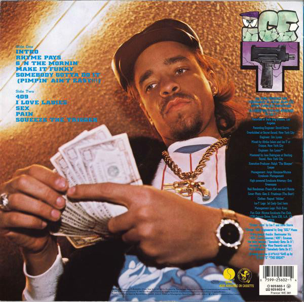 Ice-T : Rhyme Pays (LP, Album)