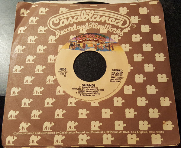 Kiss : Shandi (7", Single, 56)