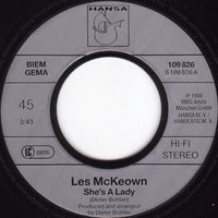 Les McKeown : She's A Lady (7", Single)