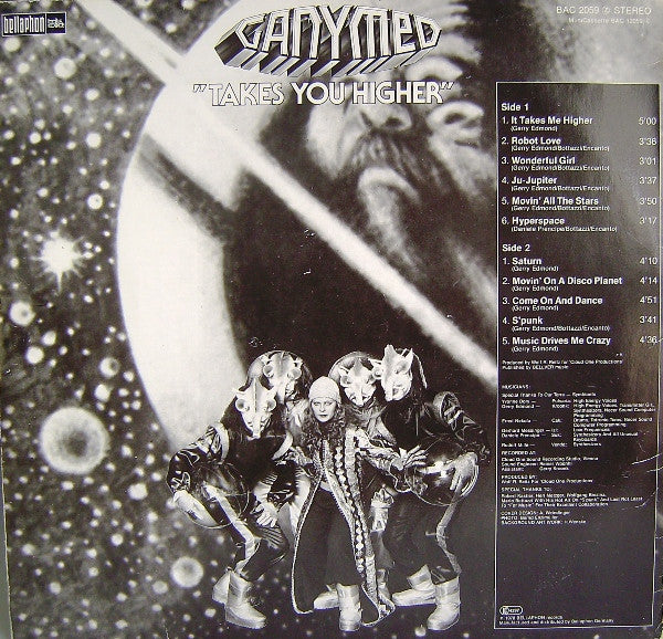 Ganymed : Takes You Higher (LP, Album)