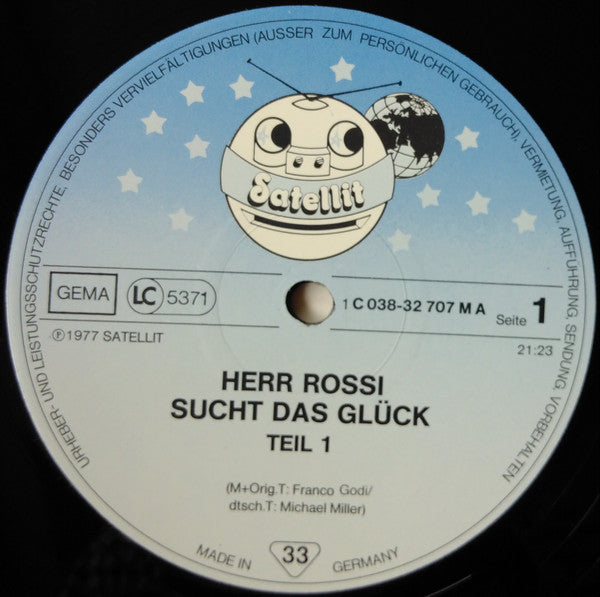 Franco Godi : Herr Rossi Sucht Das Glück (LP)