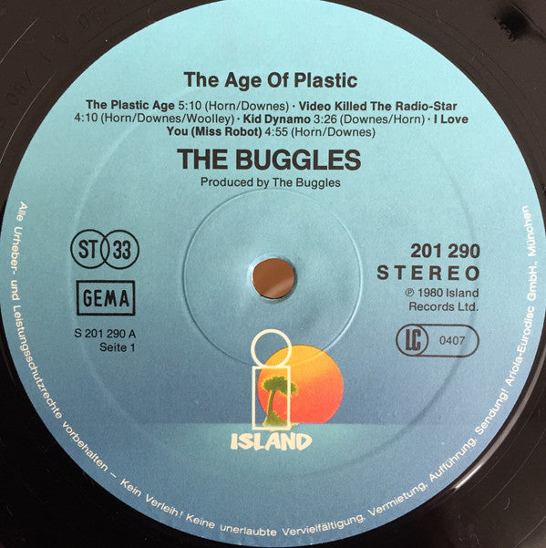 Buggles* : The Age Of Plastic (LP, Album)