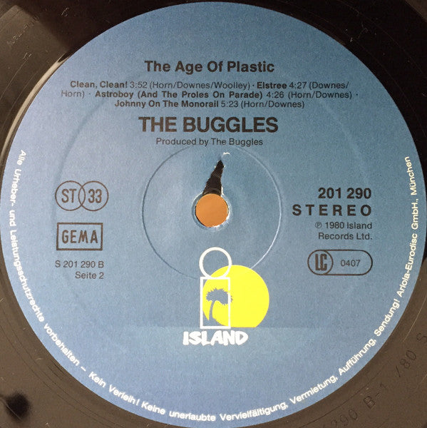 Buggles* : The Age Of Plastic (LP, Album)