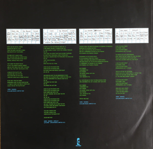 Buggles* : The Age Of Plastic (LP, Album)