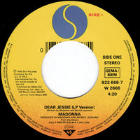 Madonna : Dear Jessie (7", Single, Lar)
