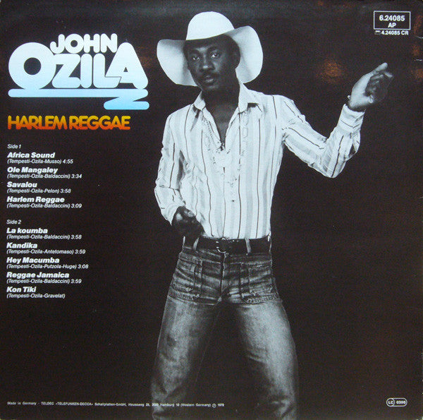 John Ozila : Harlem Reggae (LP, Album)