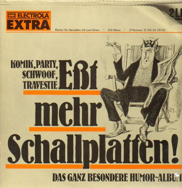 Various : Eßt mehr Schallplatten (2xLP, Comp)