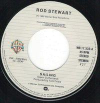 Rod Stewart : Sailing / Da Ya Think I'm Sexy ? (7", Single, RE)