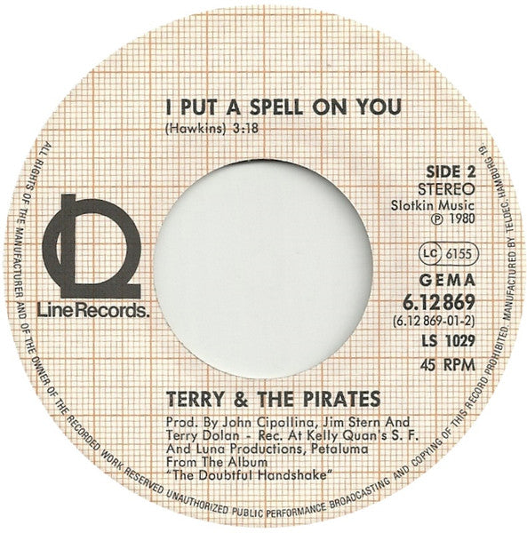 Terry And The Pirates : Montana Eyes (7", Single)