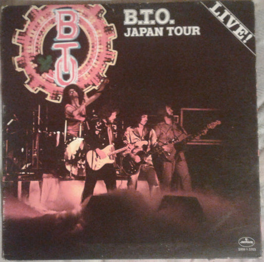 Bachman-Turner Overdrive : B.T.O. Japan Tour Live! (LP, Album)
