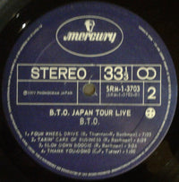 Bachman-Turner Overdrive : B.T.O. Japan Tour Live! (LP, Album)