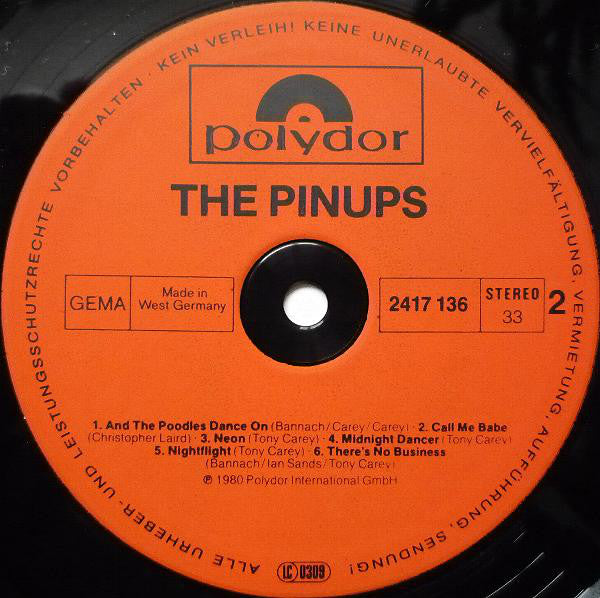 The Pinups : The Pinups (LP, Album)