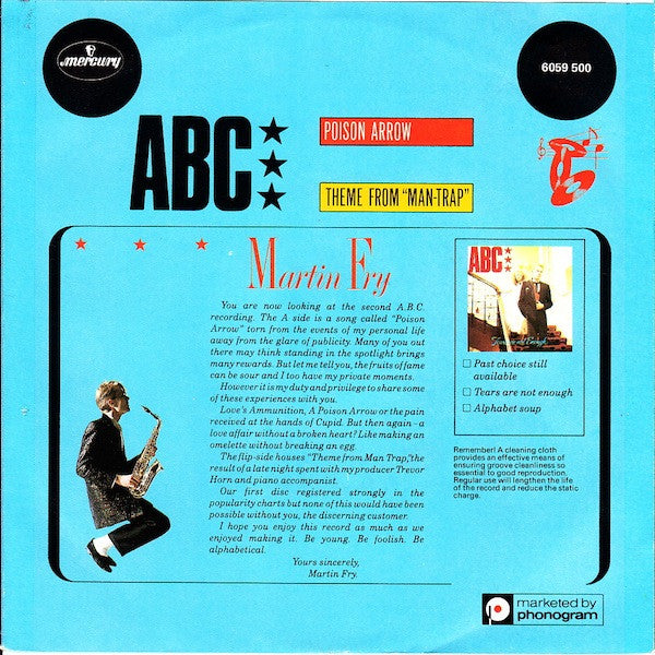 ABC : Poison Arrow (7", Single)