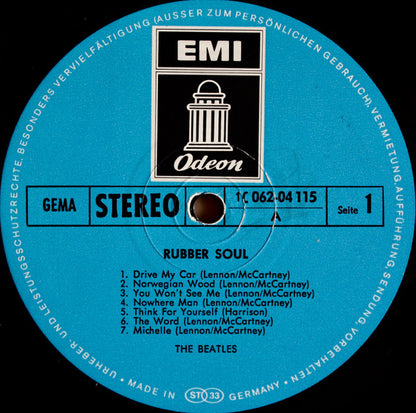 The Beatles : Rubber Soul (LP, Album, RE)