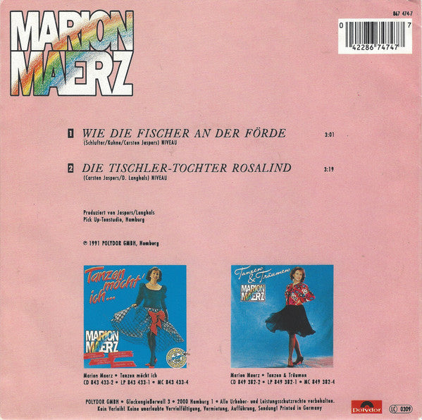 Marion Maerz : Wie Die Fischer An Der Förde (7", Single)