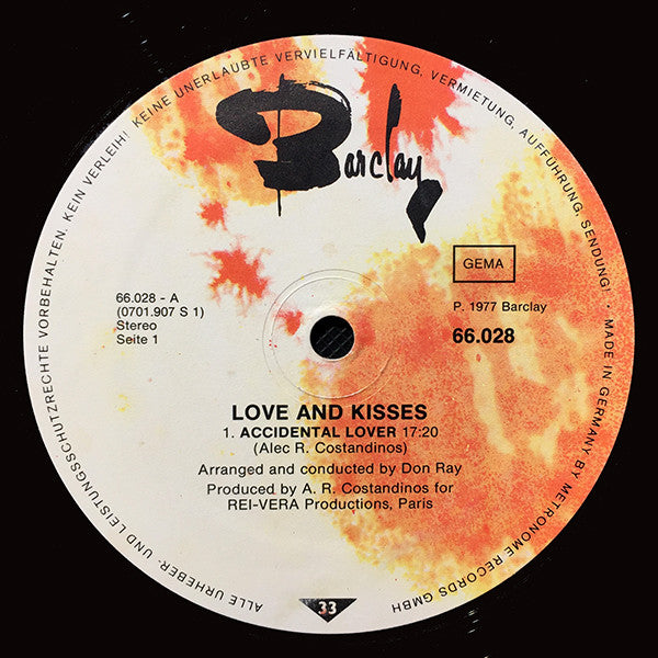 Love & Kisses : Love And Kisses (LP, Album)
