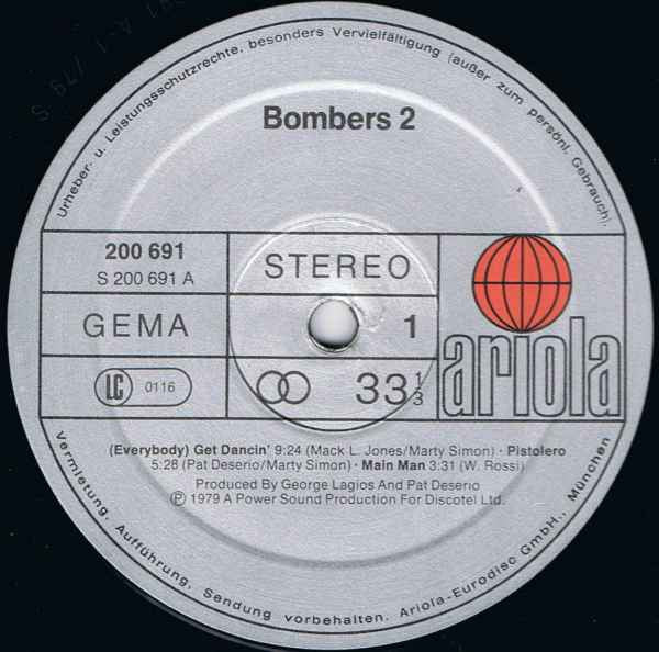 Bombers : Bombers 2 (LP, Album)