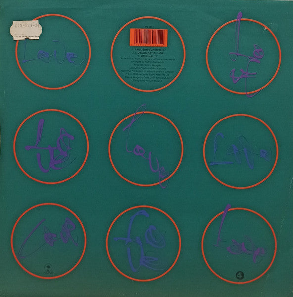 Skipworth & Turner : Thinking About Your Love (Remix) (12", Col)
