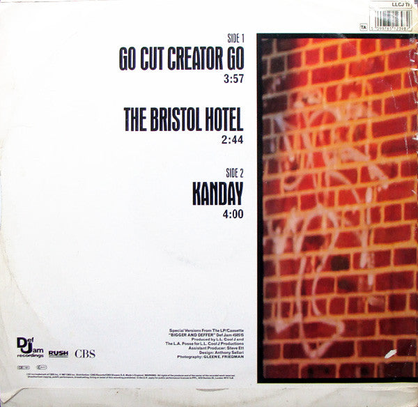 L.L. Cool J* : Go Cut Creator Go (12")