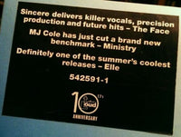 MJ Cole : Sincere (4x12", Album)