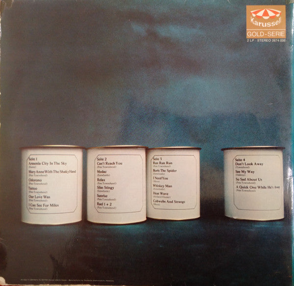 The Who : Sell Out (LP, Album, RE + LP, Album, RE + Comp)