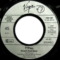 T'Pau : Heart And Soul (7", Single)
