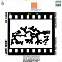 Fashion T. : I Won't Forget (12", Maxi)