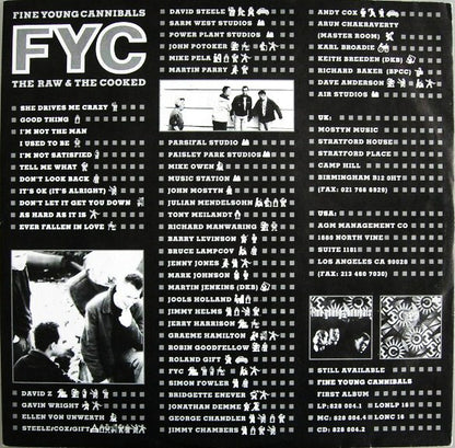 Fine Young Cannibals : The Raw & The Cooked (LP, Album)