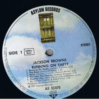 Jackson Browne : Running On Empty (LP, Album, RE)