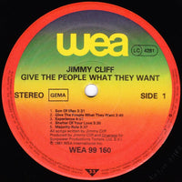 Jimmy Cliff : Give The People What They Want (LP, Album)