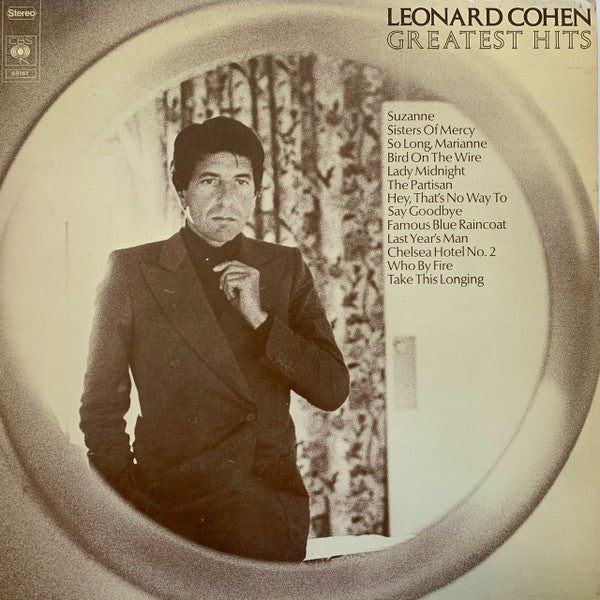 Leonard Cohen : Greatest Hits (LP, Comp)