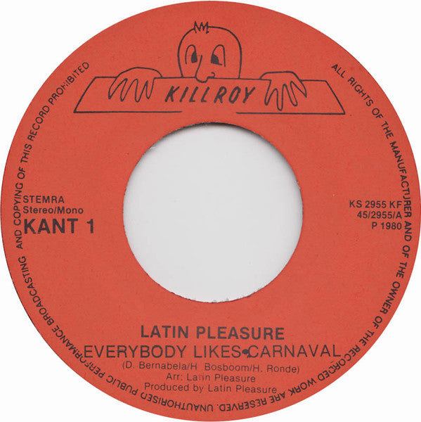 Latin Pleasure : Everybody Likes Carnaval (7", Single)