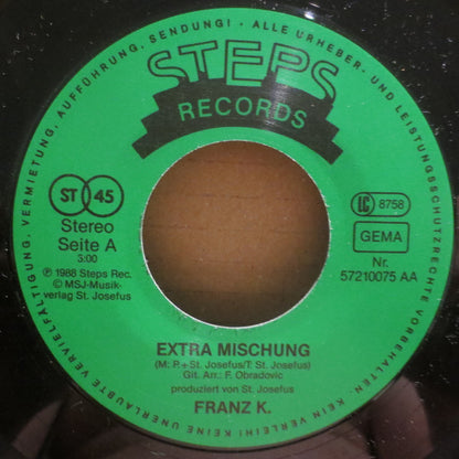 Franz K. : Extra Mischung (7", Single)