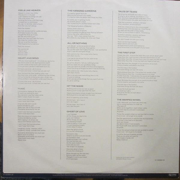 Fiction Factory : Throw The Warped Wheel Out (LP, Album)