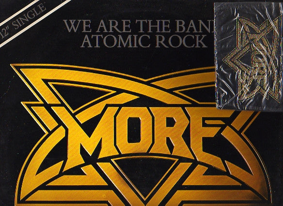 More (4) : We Are The Band / Atomic Rock (12", Single)