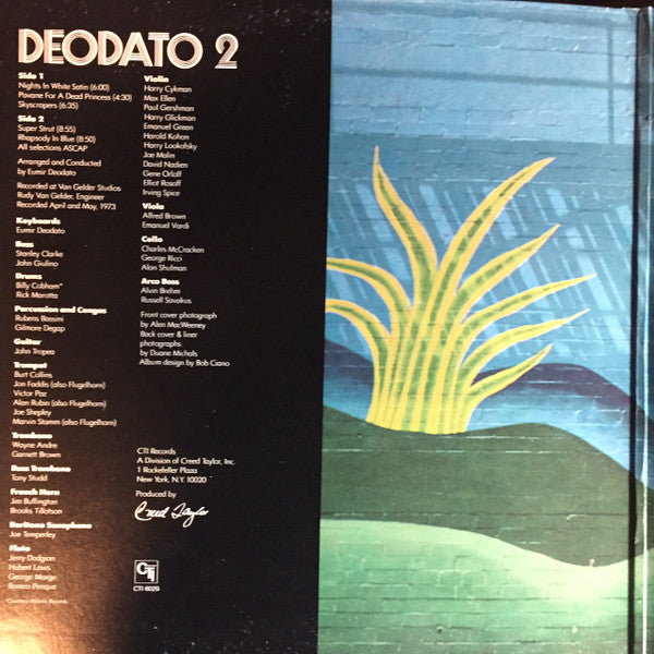 Deodato* : Deodato 2 (LP, Album, RE, Gat)