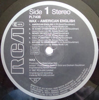 Wax (6) : American English (LP, Album)