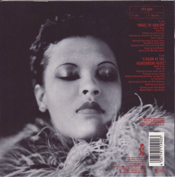 U2 : Angel Of Harlem (7", Single)