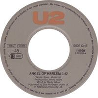 U2 : Angel Of Harlem (7", Single)