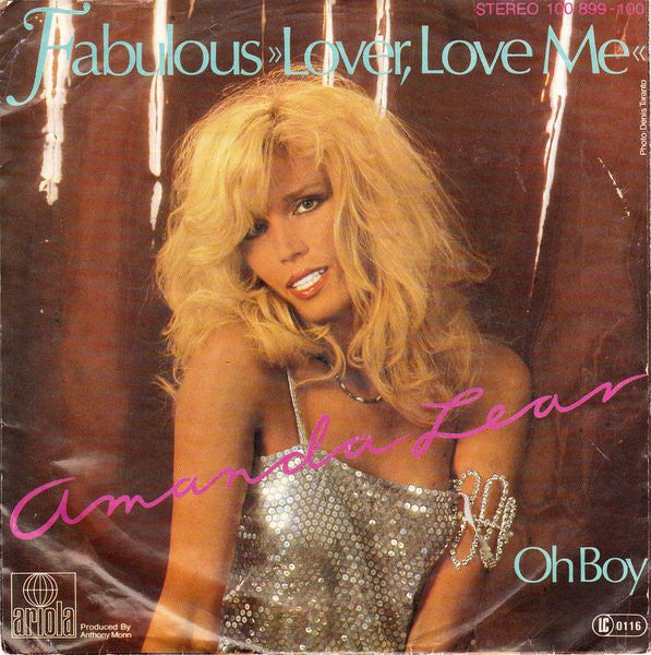 Amanda Lear : Fabulous »Lover, Love Me« (7", Single)