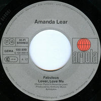 Amanda Lear : Fabulous »Lover, Love Me« (7", Single)