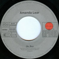 Amanda Lear : Fabulous »Lover, Love Me« (7", Single)