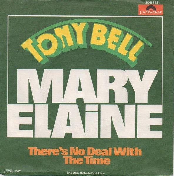 Tony Bell (3) : Mary Elaine (7", Single)