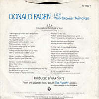 Donald Fagen : I.G.Y. (7", Single)