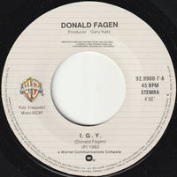 Donald Fagen : I.G.Y. (7", Single)