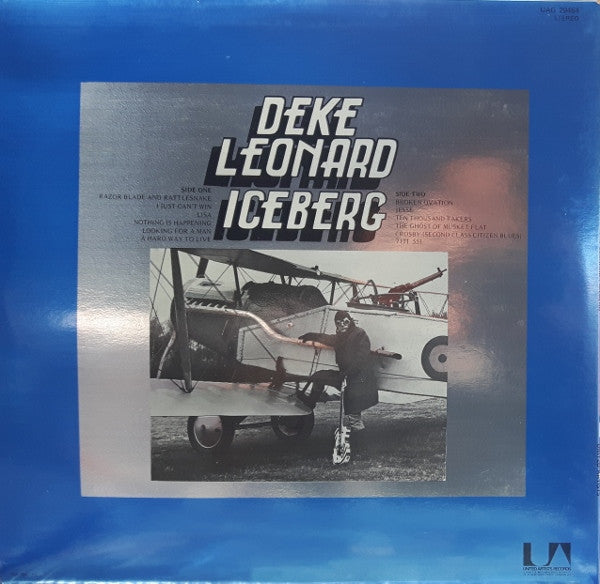 Deke Leonard : Iceberg (LP, Album, RE, Gat)
