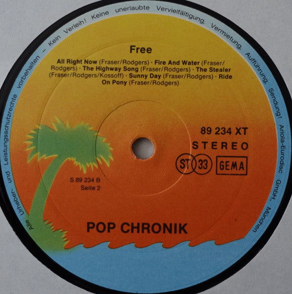 Free : Pop Chronik 19 (2xLP, Comp, RE, Gat)