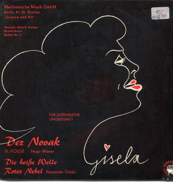 Gisela Jonas : Der Novak III. Folge / Die Heiße Welle / Roter Nebel (7", EP)